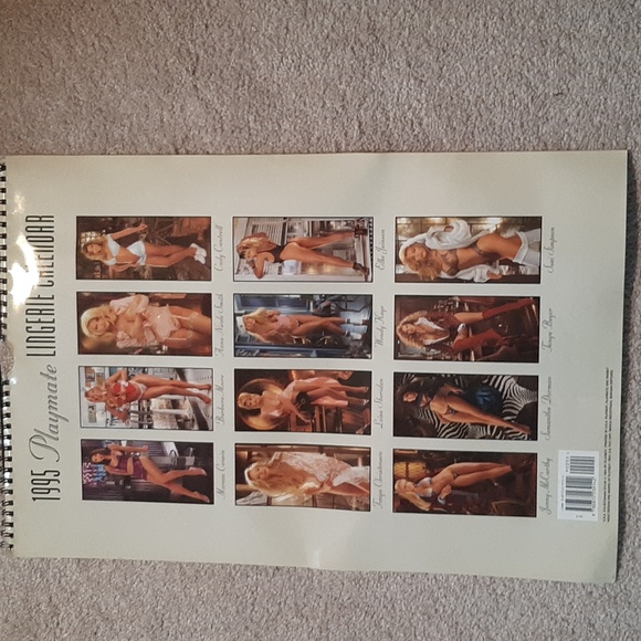 Vtg. 1995 Playboy Calendar - Picture 2 of 8